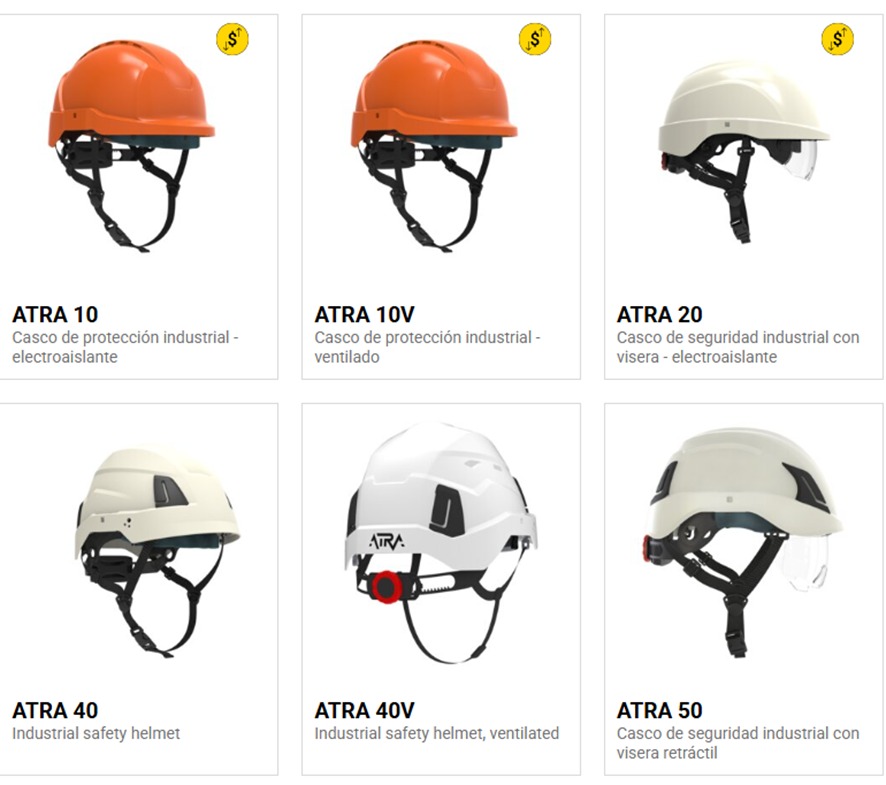 Cascos de Protección Industrial